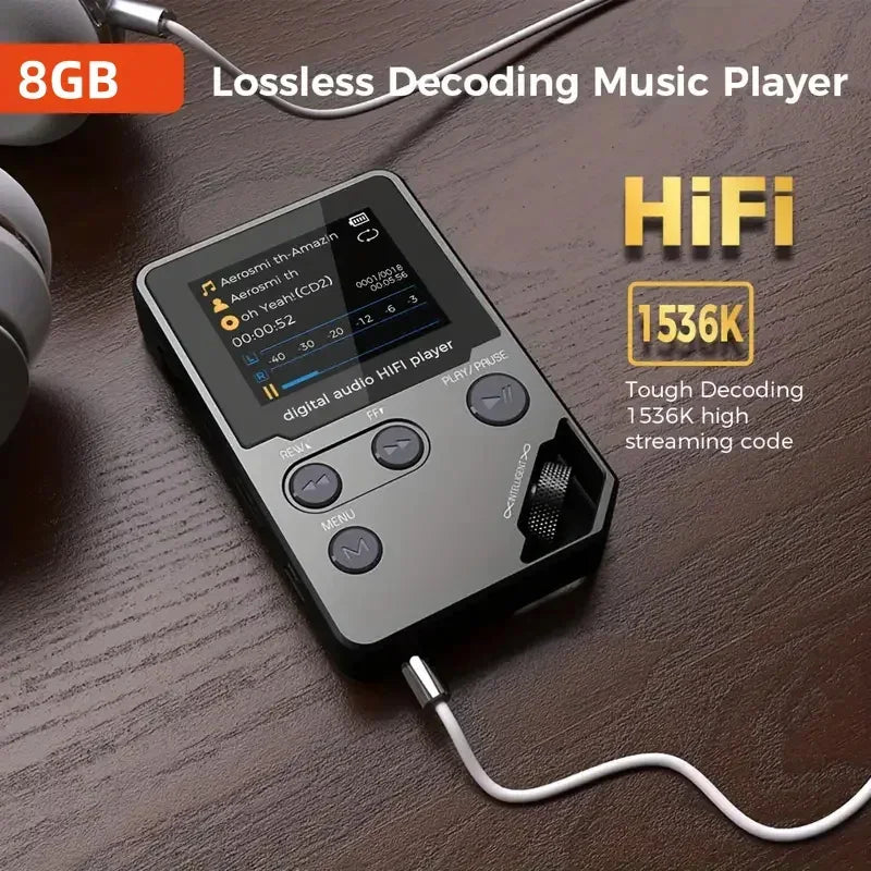 C5 Bluetooth MP3 Player – 8GB Lossless Music & FM Radio