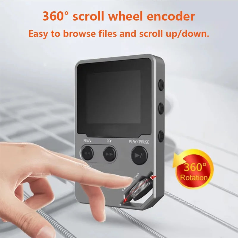 C5 Bluetooth MP3 Player – 8GB Lossless Music & FM Radio