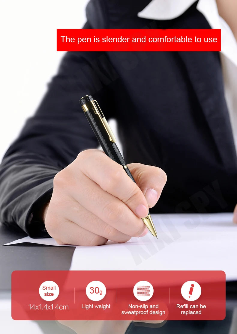 Mini Voice Recorder Pen – USB Digital Audio Dictaphone