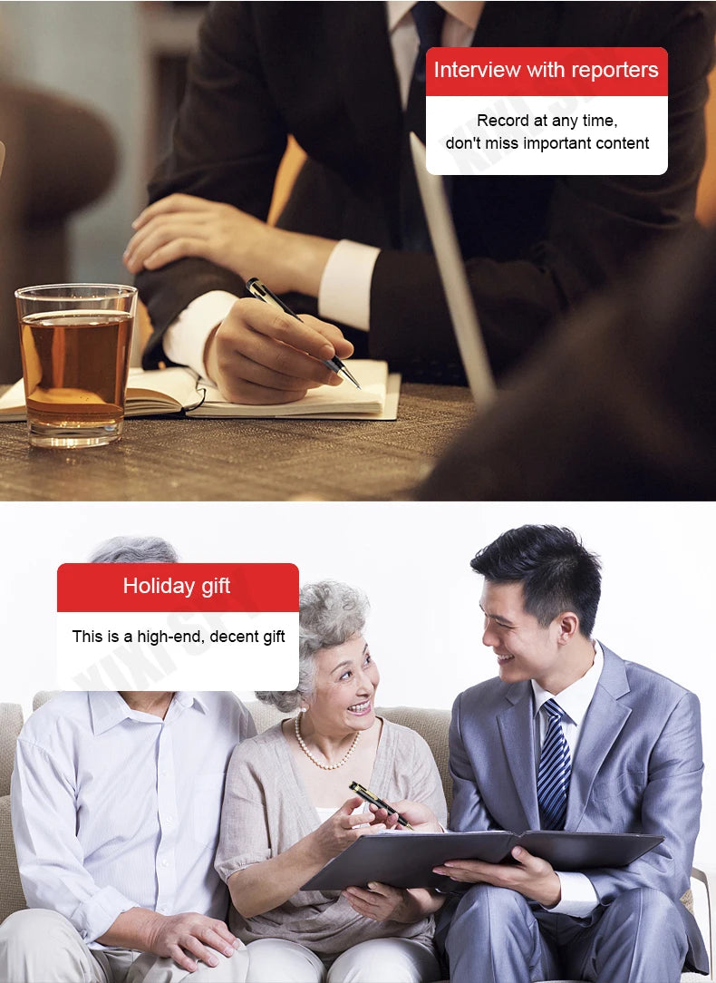 Mini Voice Recorder Pen – USB Digital Audio Dictaphone