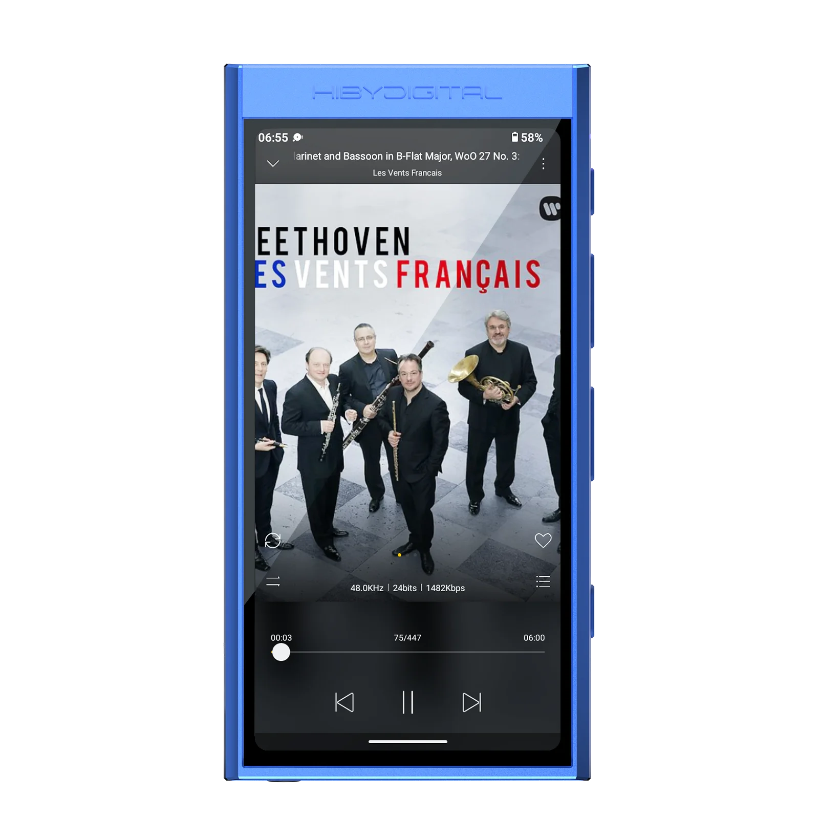 HiBy M300 Android 13 Music Player