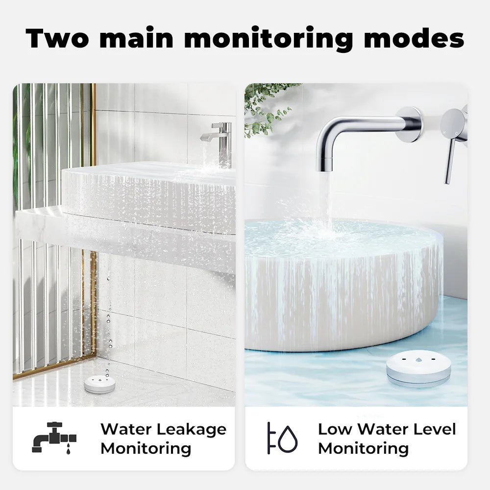 Zigbee Smart Water Sensor – Flood & Leak Detector for Home
