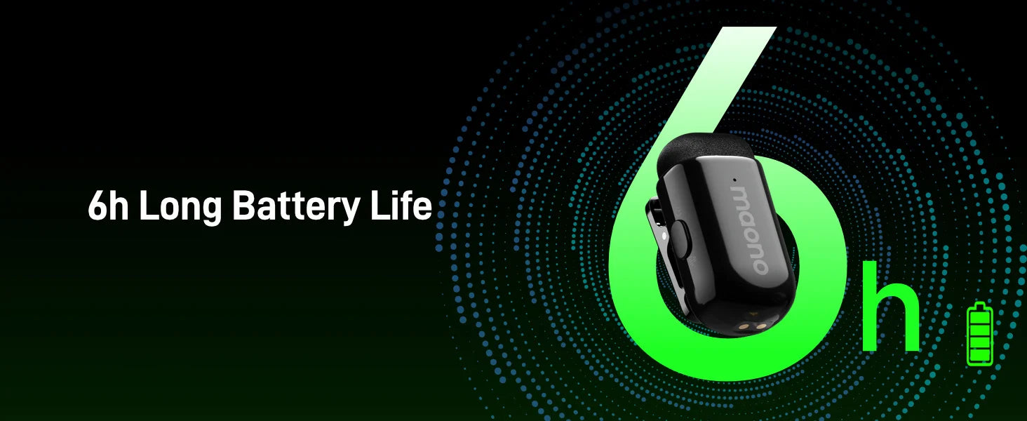 MAONO T1mini Wireless Lapel Microphone