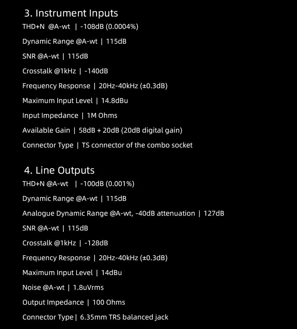 E2x2 OTG Audio Interface – 2 In 2 Out Professional Sound Card