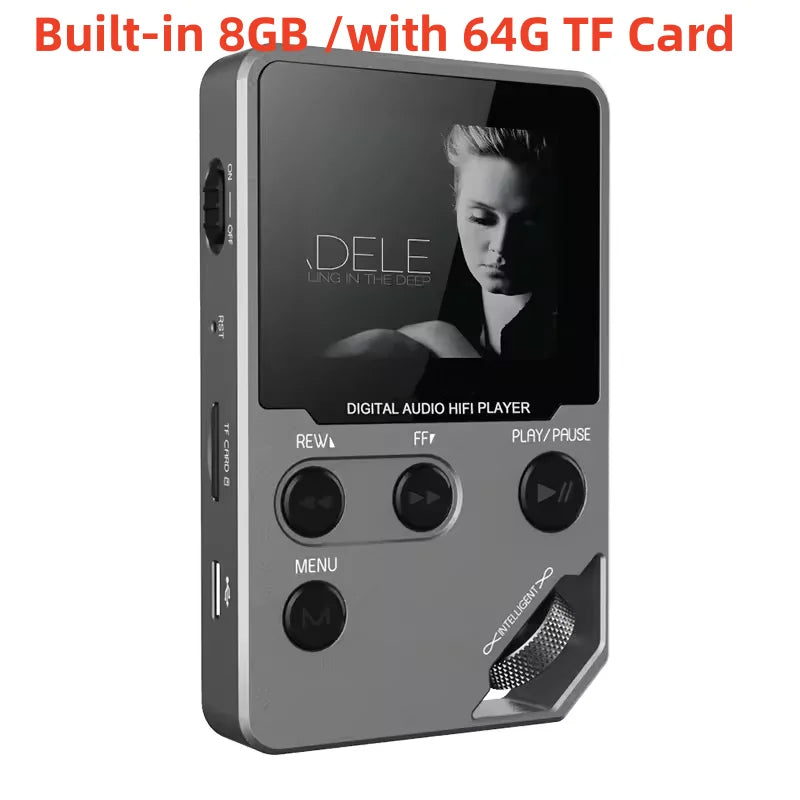 C5 Bluetooth MP3 Player – 8GB Lossless Music & FM Radio