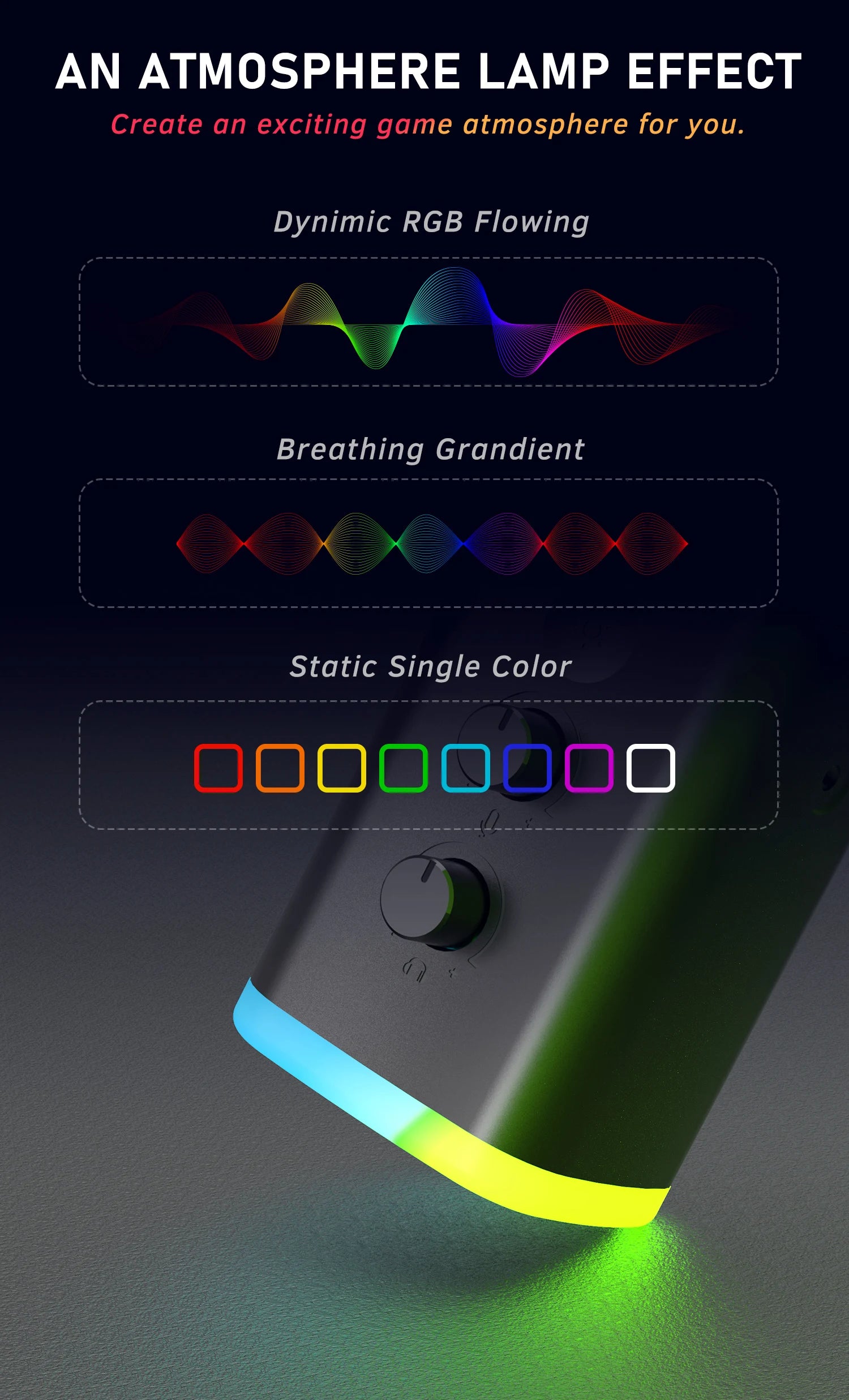 AmpliGame AM8 USB/XLR Dynamic Microphone – Gaming & Studio Mic