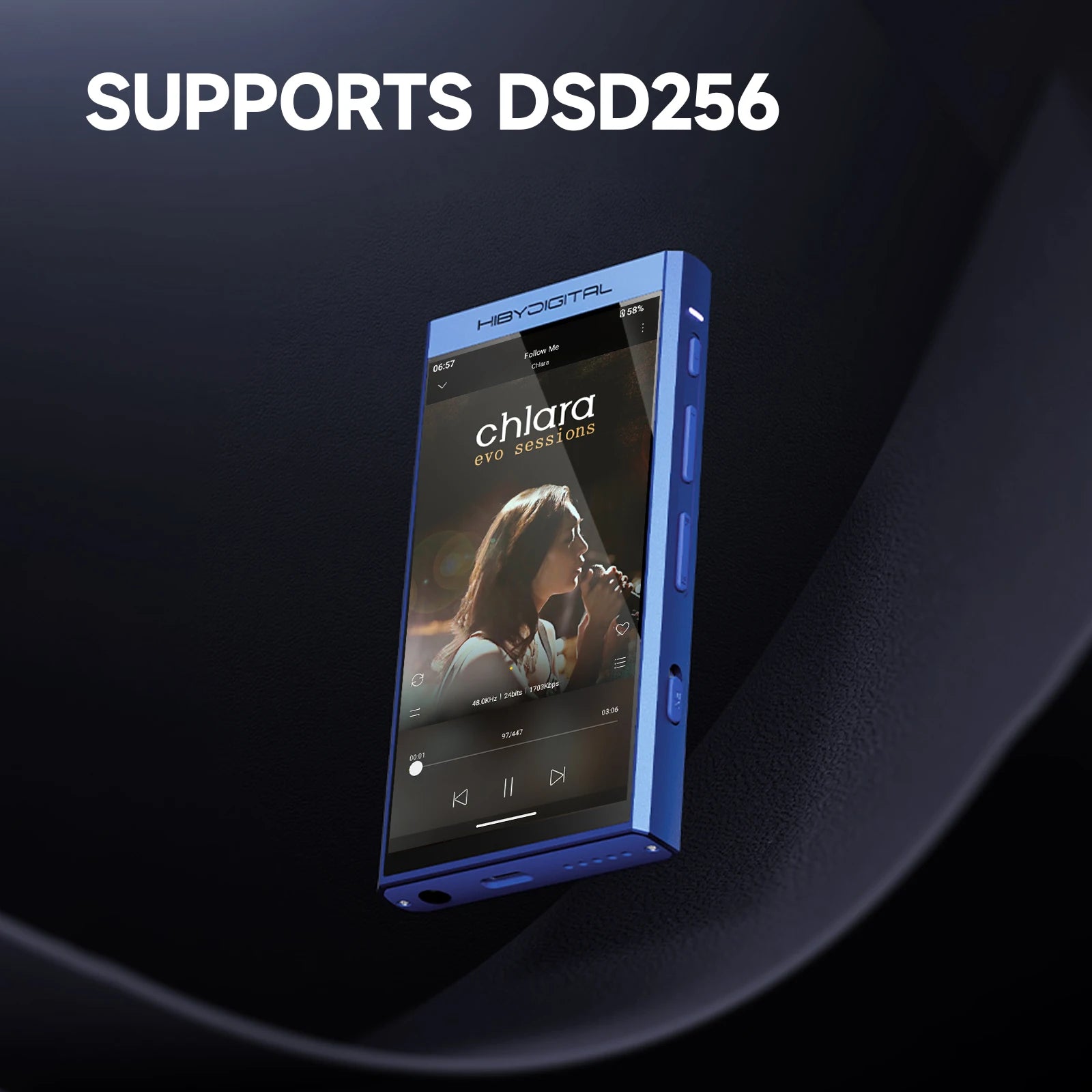 HiBy M300 Android 13 Music Player