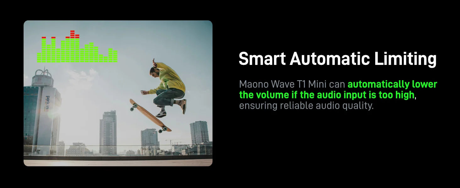 MAONO T1mini Wireless Lapel Microphone