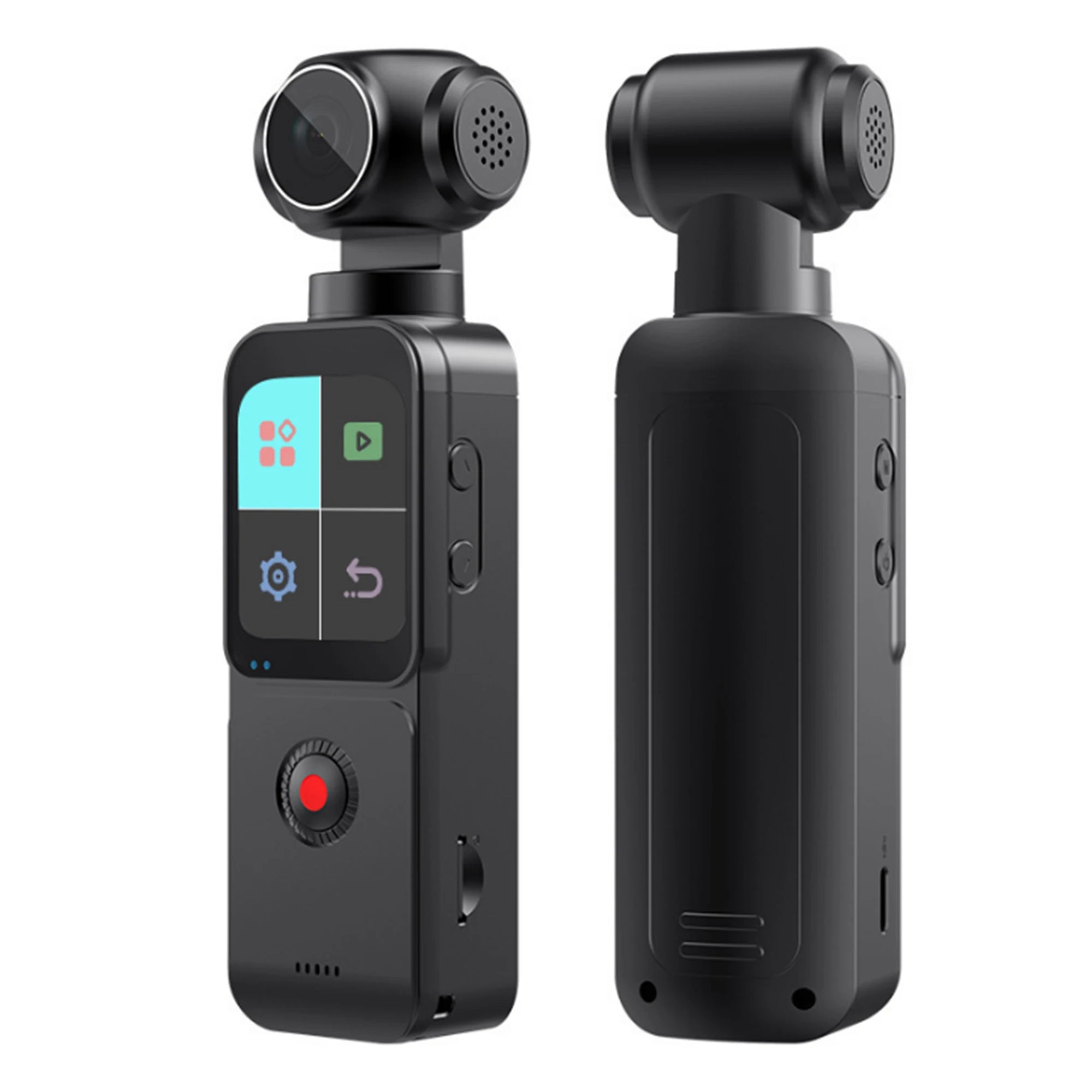 5K Ultra HD Pocket Action Camera – Rotatable WiFi Sports Cam