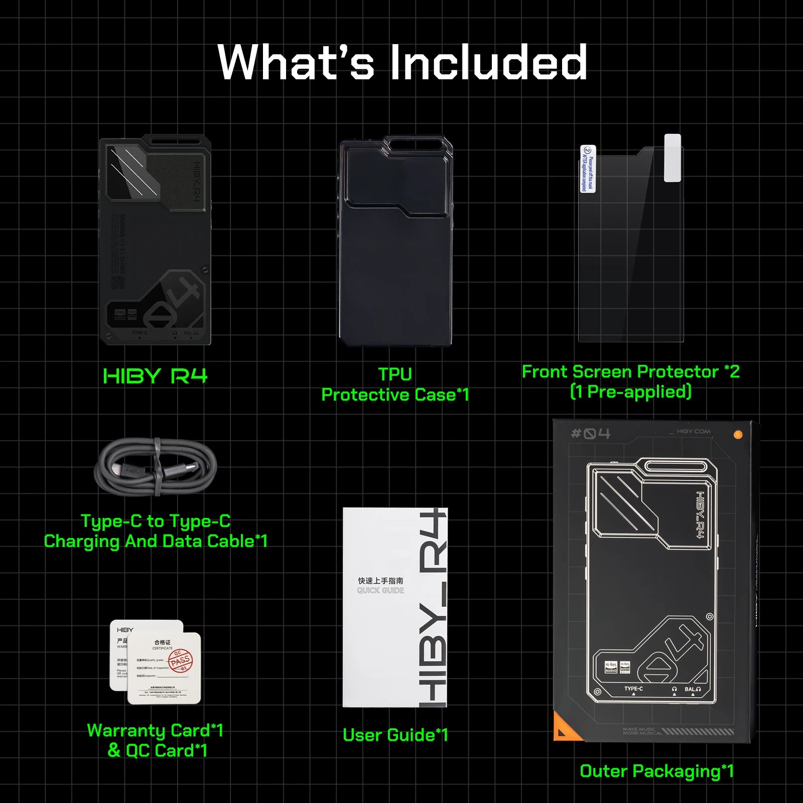 HiBy R4 Android 12 HiFi Player