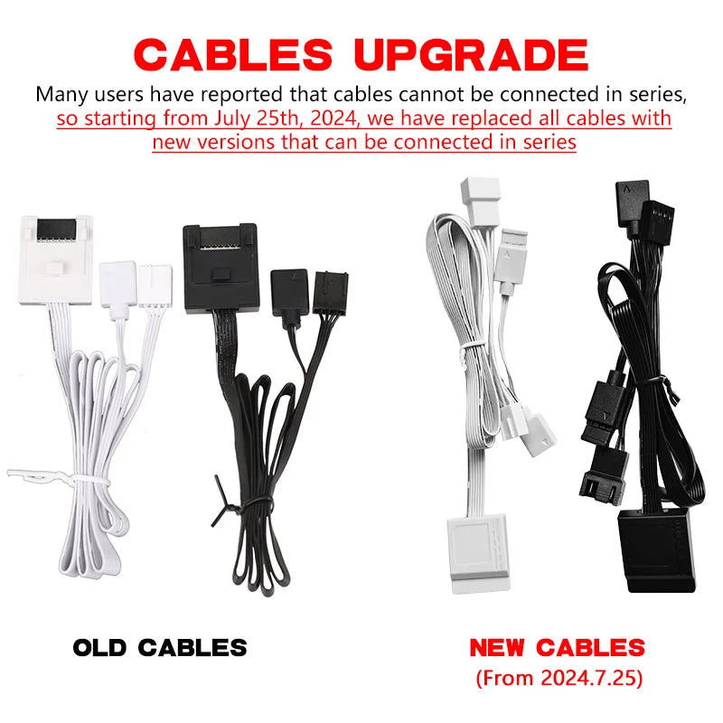 MX120 360mm ARGB Cooling Fan – Modular Wireless PC Case Fan