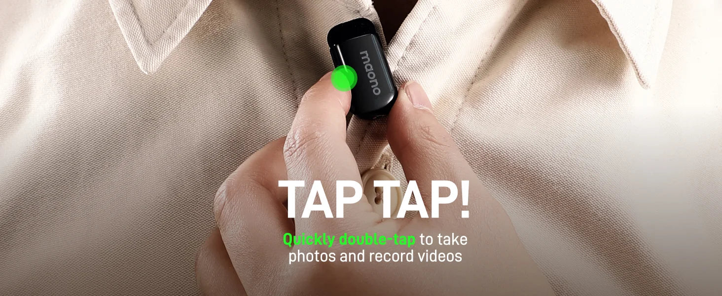 MAONO T1mini Wireless Lapel Microphone