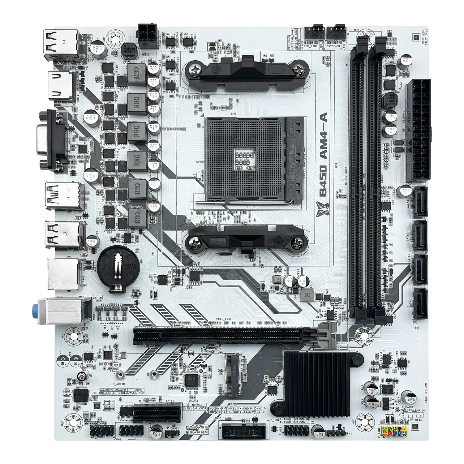 B450 AM4 Motherboard – DDR4 M.2 NVMe Board for AMD Ryzen