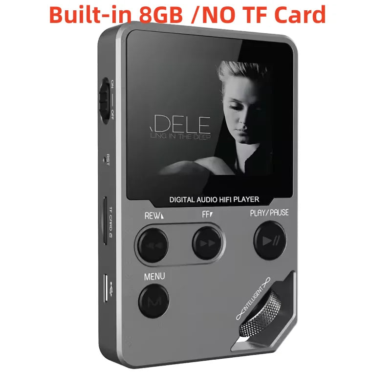C5 Bluetooth MP3 Player – 8GB Lossless Music & FM Radio