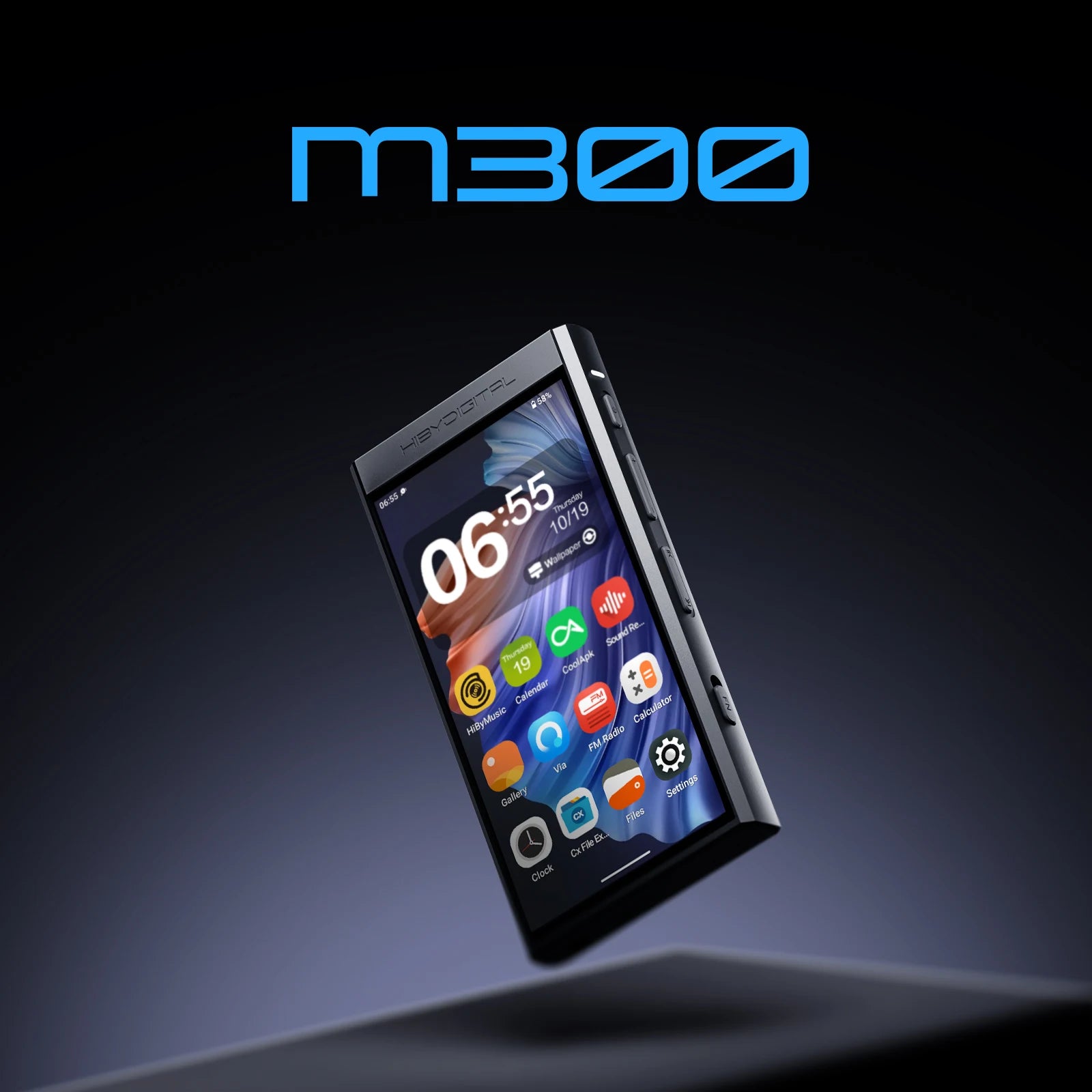 HiBy M300 Android 13 Music Player