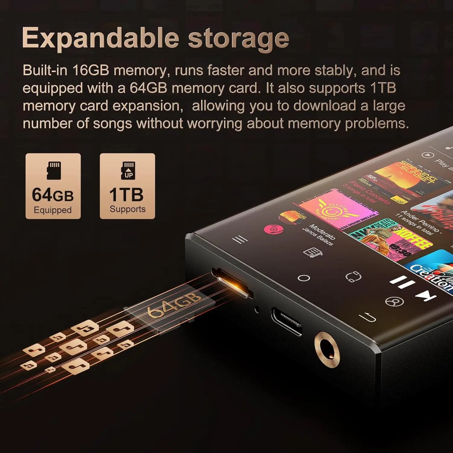 High Five Portable MP3 Player