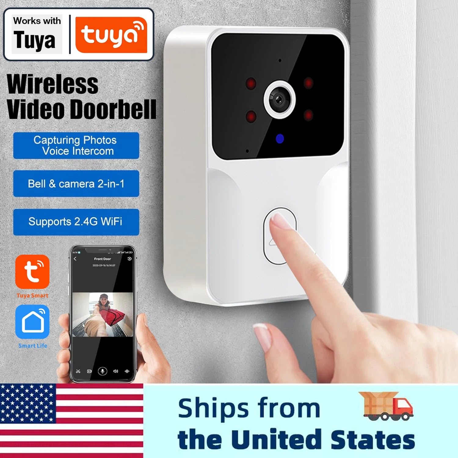 Smart Video Door Bell Camera