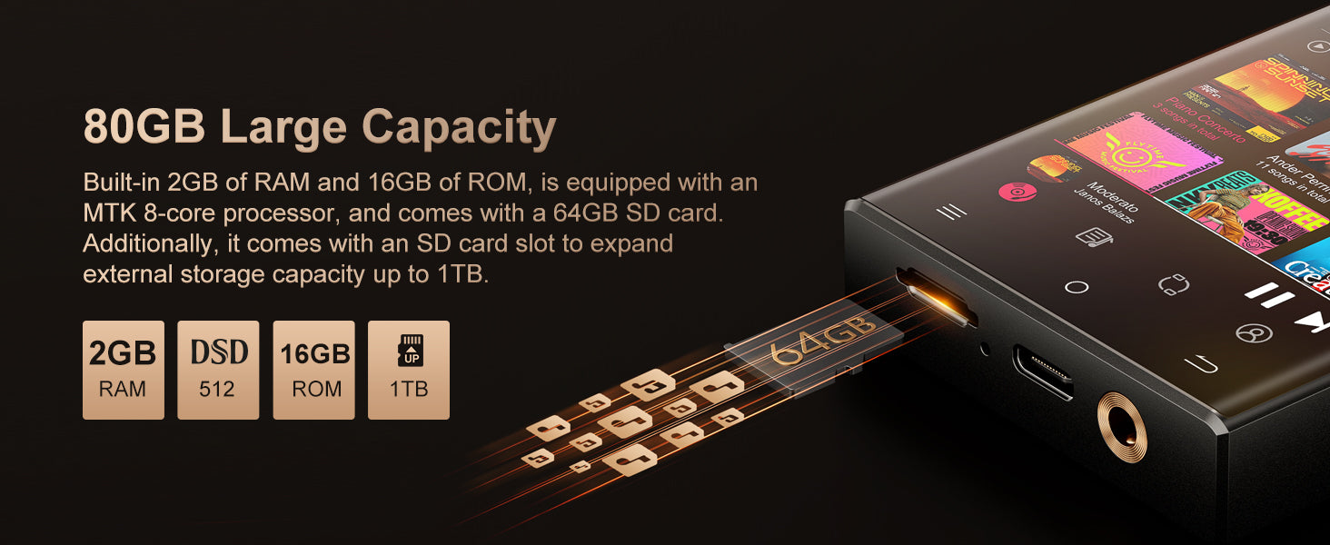 High Five Portable MP3 Player